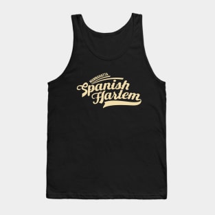 New York Spanish Harlem  - Spanish Harlem Manhattan - El Barrio NYC Tank Top